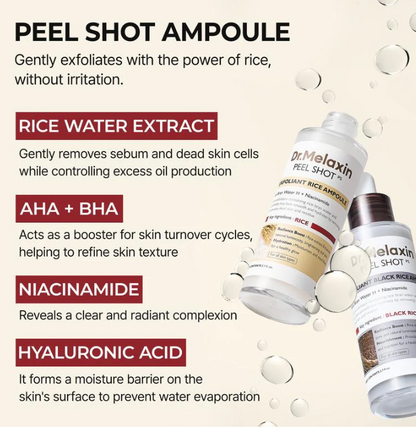 Luminous Glow Rice Peel Ampoule